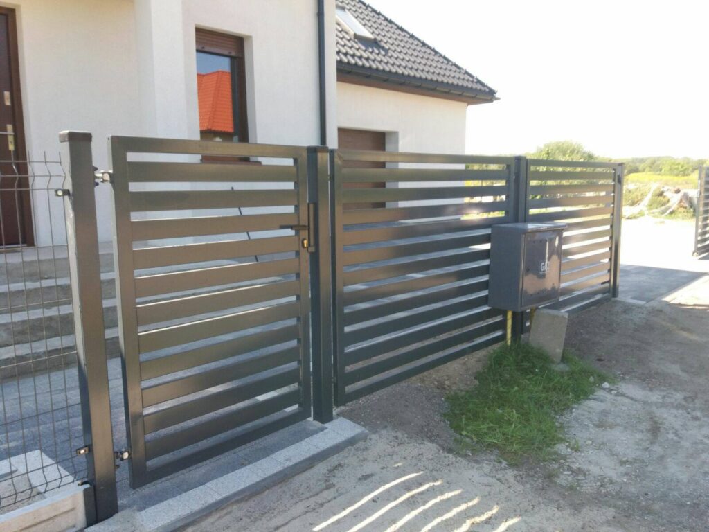 Ogrodzenia panelowe Śląsk – realizacja QubeFence